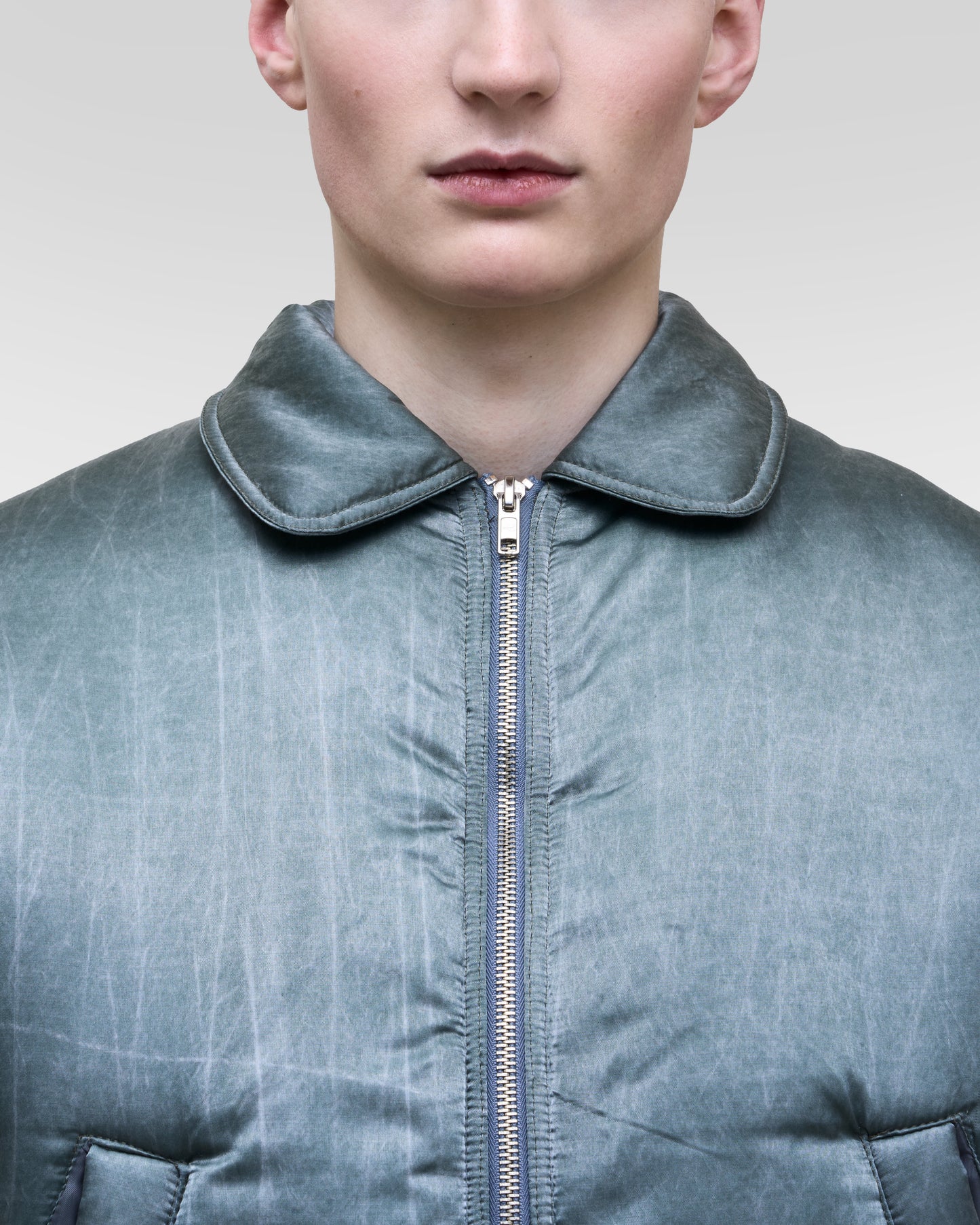 Puffed Bomber Jacket