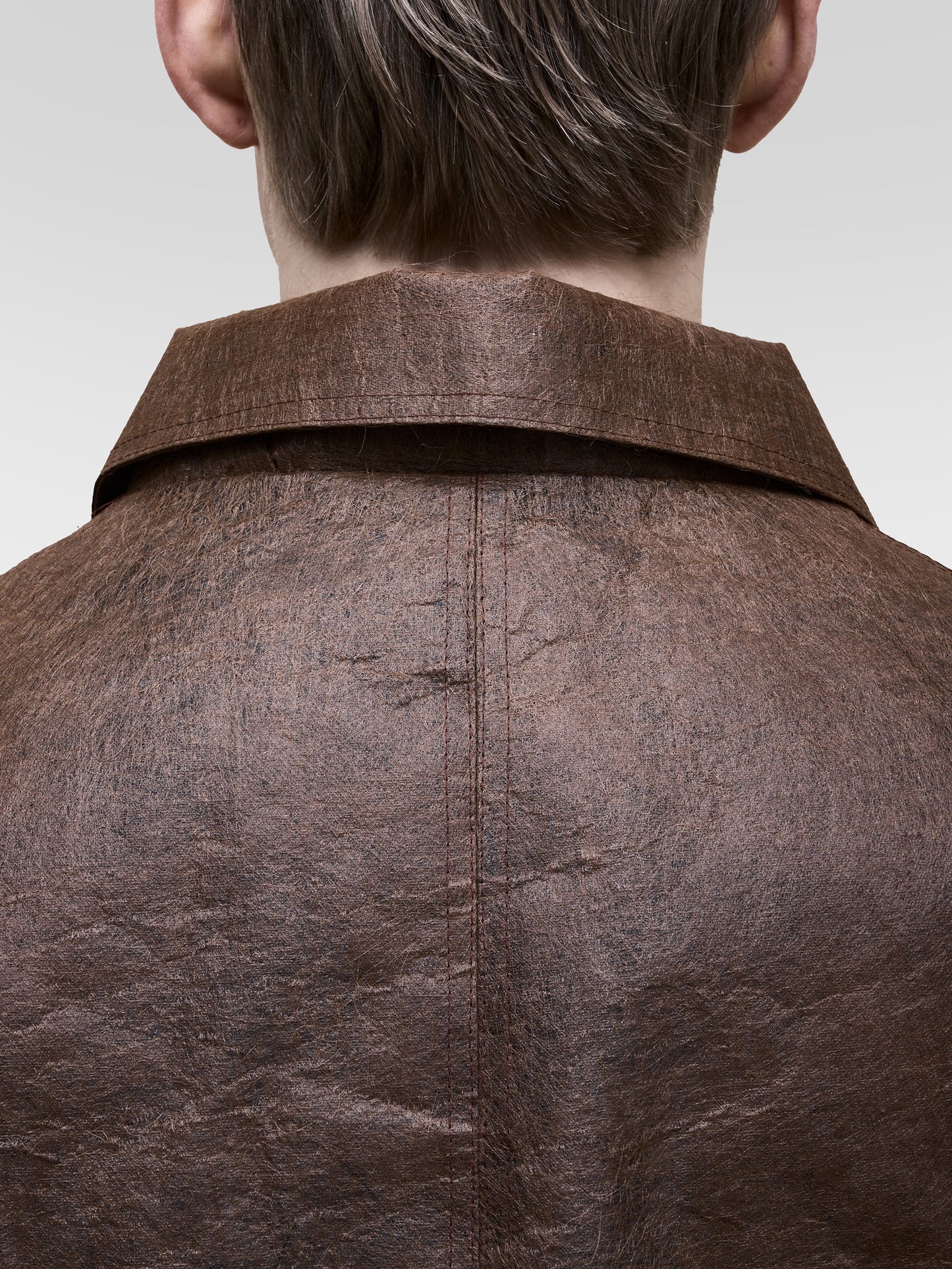 Brown Stiffed Jacket