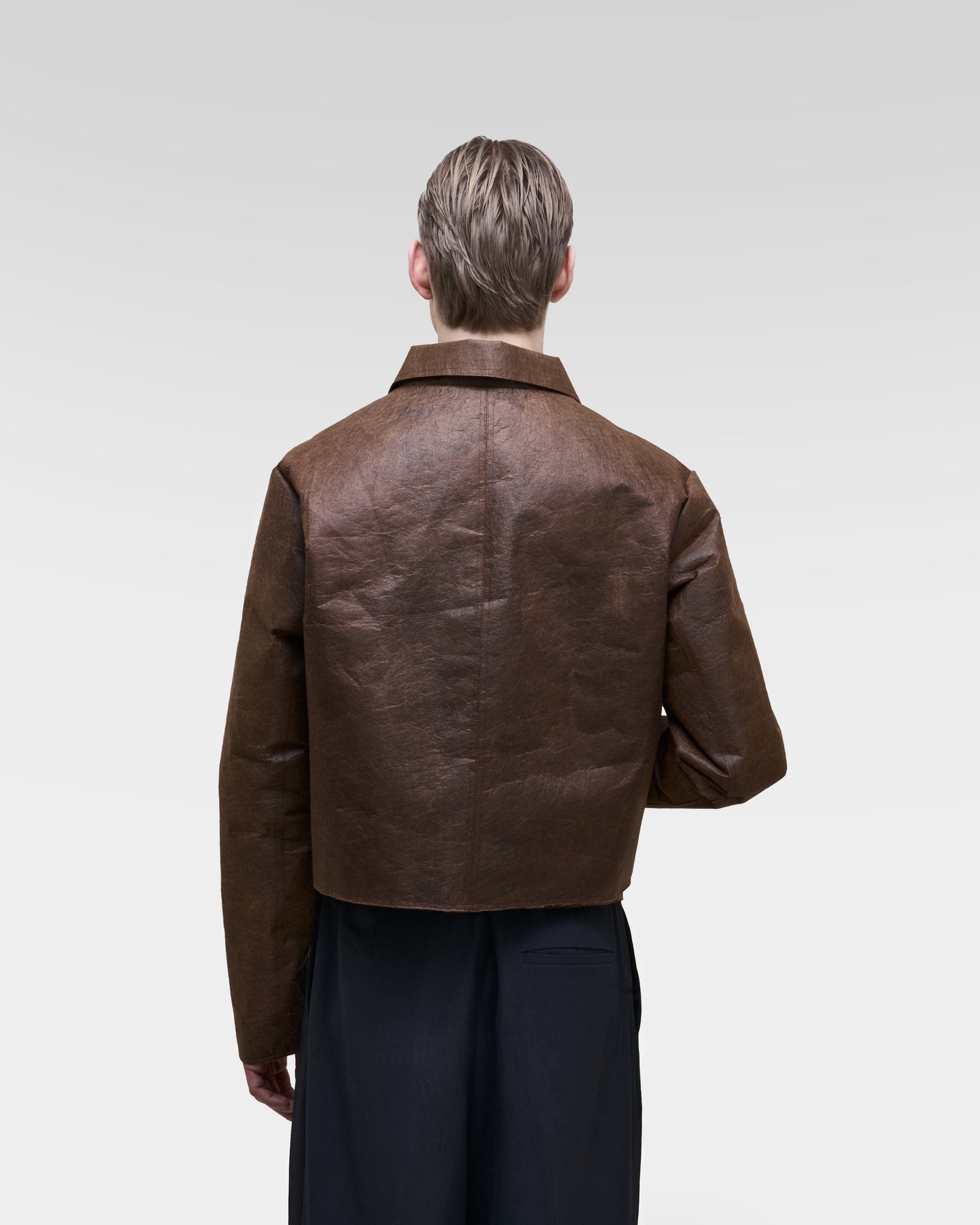 Brown Stiffed Jacket
